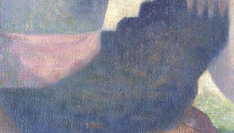 File:Seurat bathers man seated.jpg