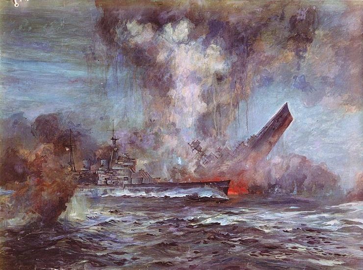 File:Sinking of HMS Hood.jpg