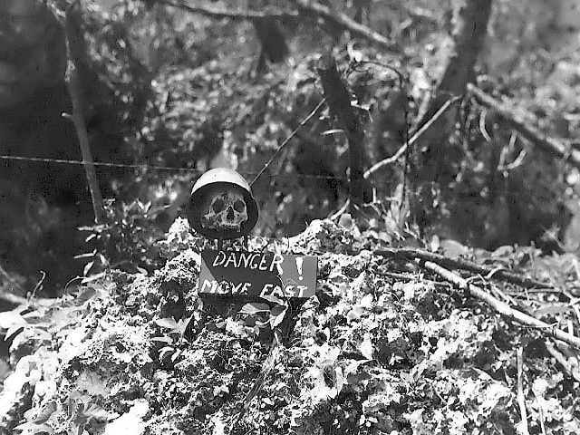 File:Skull and danger sign on Peleliu.jpg