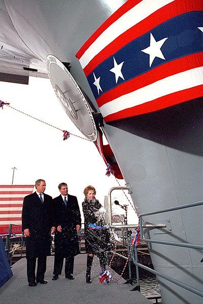 File:USS Ronald Reagan christening.jpg