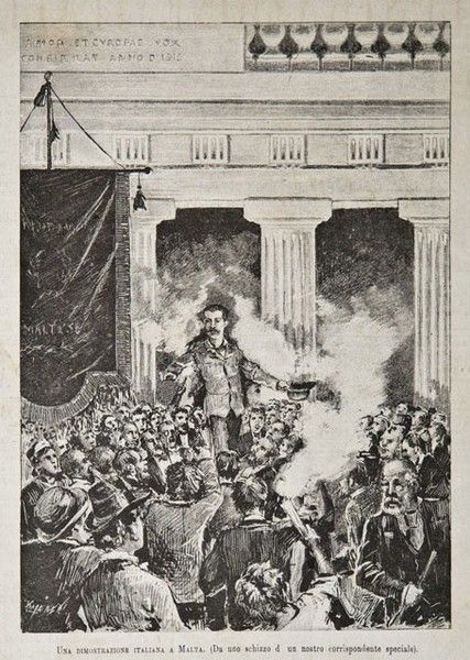 File:Una dimostrazione italiana a Malta (1883).jpg