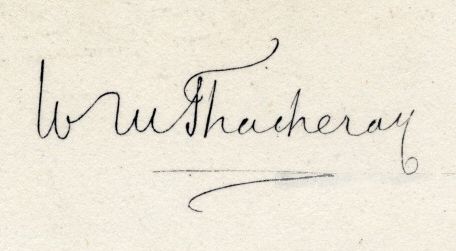 File:William Makepeace Thackeray's signature.jpg