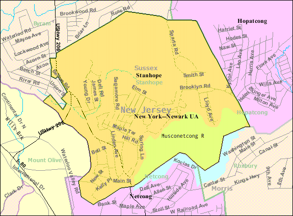 File:Census Bureau map of Stanhope, New Jersey.png