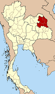 Location of the Archdiocese of Thare and Nonseng