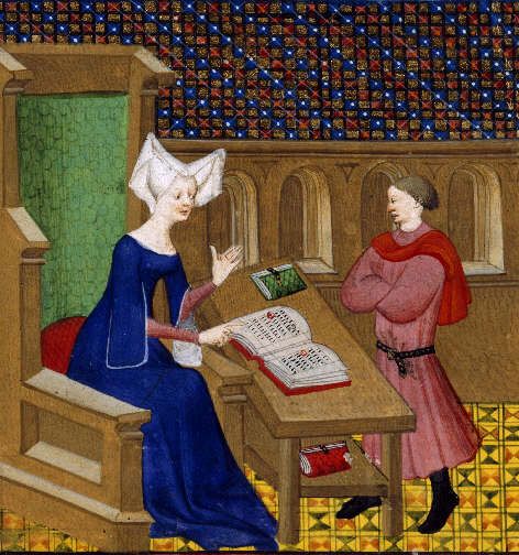 File:Christine de Pisan and her son.jpg