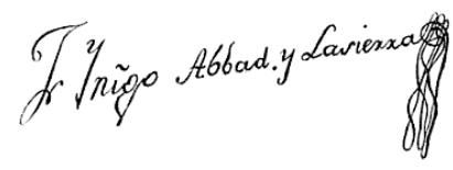 File:Firma de Íñigo Abbad y Lasierra.JPG