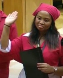 File:Yoliswa Yako sworn in.jpg