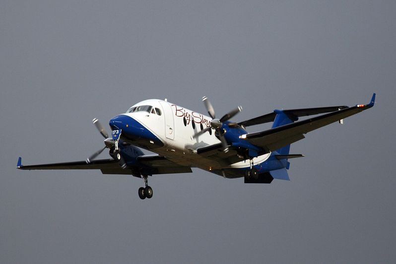 File:Big Sky Airlines Beech 1900D.jpg