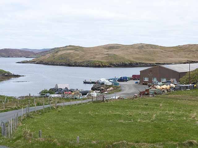 File:Pier at Brindister (geograph 3488608).jpg