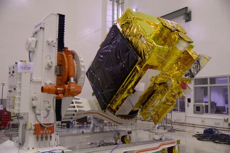 File:Tilted view of Astrosat-1 with folded solar-arrays.jpg