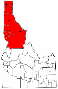 File:Map of Idaho highlighting the Idaho Panhandle.png