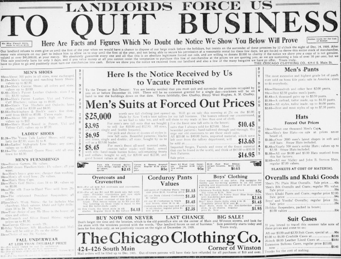 File:Newspaper advert for GoingOutOfBusiness Sale.png