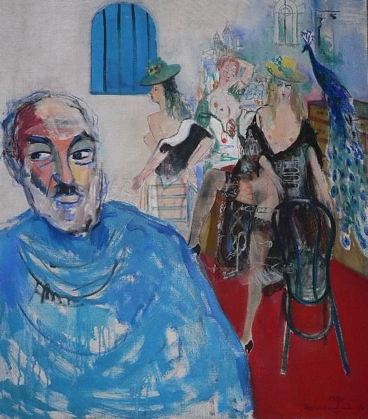 File:Parajanov 1994 Oil on Canvas 90cmx80cm.jpg