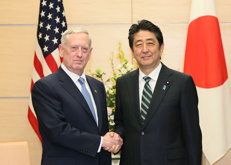 File:James Mattis and Shinzo Abe 20170203 1.jpg