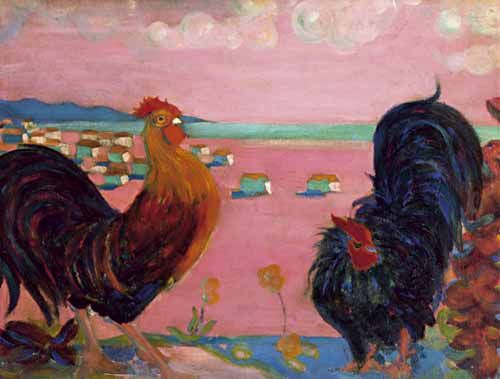 File:G. Yakulov. Roosters. 1907.jpg