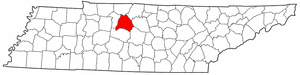 File:Map of Tennessee highlighting Davidson County.png