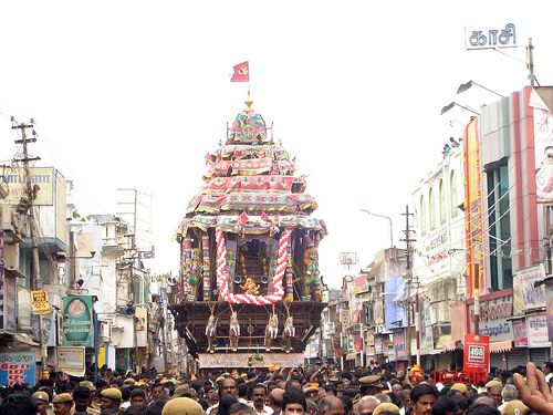 File:505th Car Festival of Tirunelveli Nellaiappar Temple.jpg