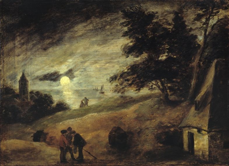 File:Adriaen Brouwer - Dune Landscape by Moonlight.jpg