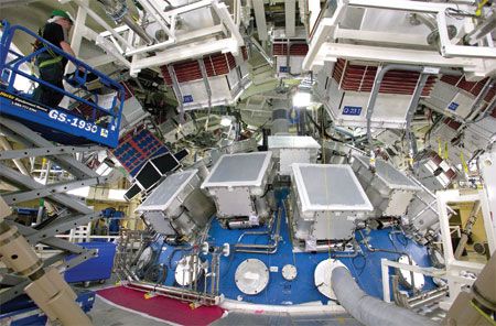 File:NIF target chamber exterior.jpg