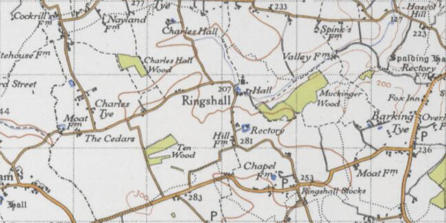 File:20th Century map of Ringshall, Suffolk.png