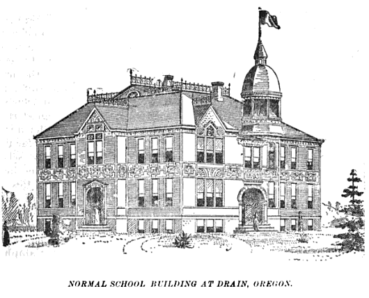 File:Normal school in Drain, Oregon, 1902.png