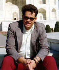 Per Brinch Hansen at the Taj Mahal, after attending a conference in Bombay (1975)