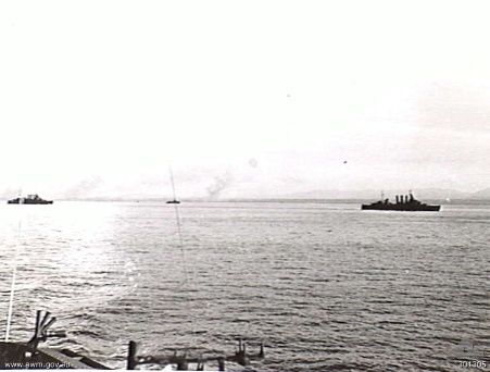 File:Australian cruisers Morotai 301305.jpg