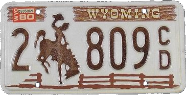 File:Wyoming license plate, 1980.png