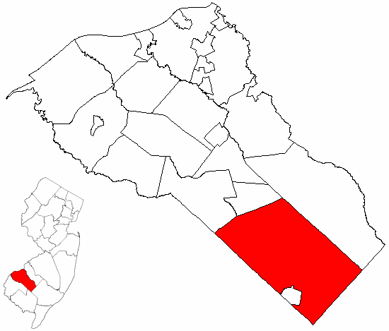 File:Map of Gloucester County highlighting Franklin Township.png