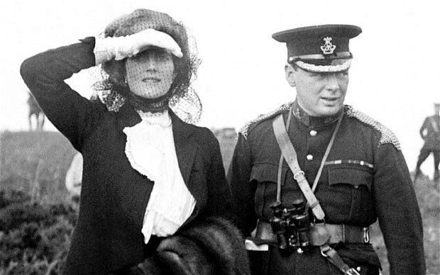 File:Churchill and wife in 1910.jpg