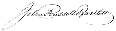 File:John Russell Bartlett signature.png