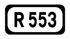 File:R553 Regional Route Shield Ireland.png