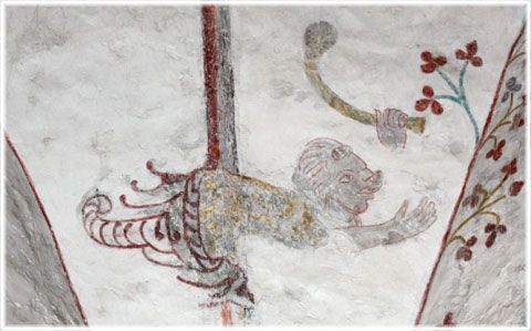 File:Fröjel Church Gotland fresco.jpg