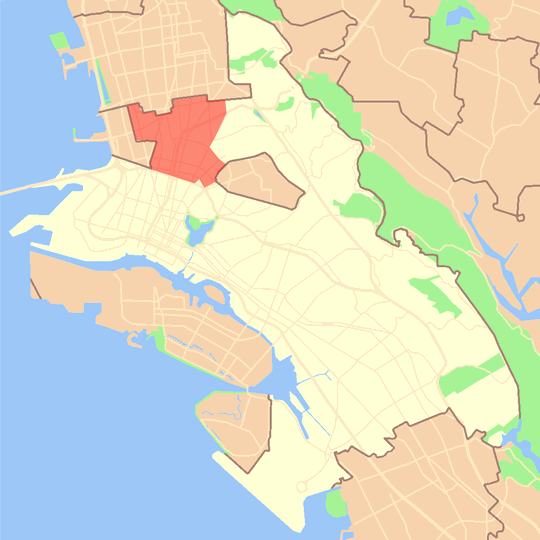 File:North Oakland locator map.png