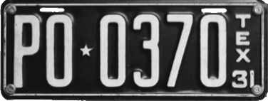 File:1931 Texan license plate.png