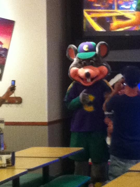 Chuck E Cheese Walkaround Character