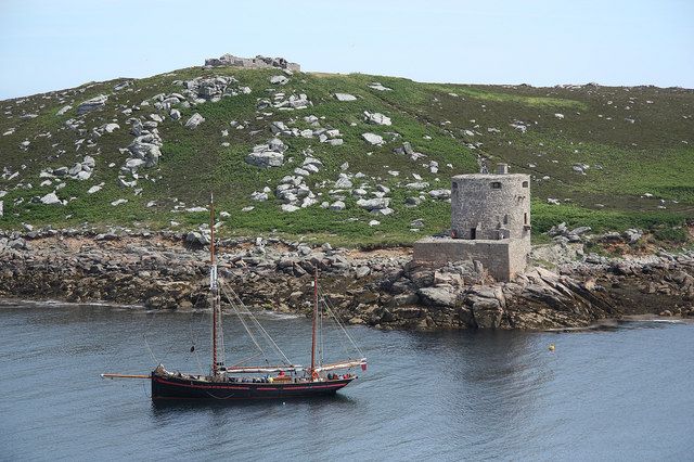 File:Cromwell Castle and King Charles's Castle.jpg