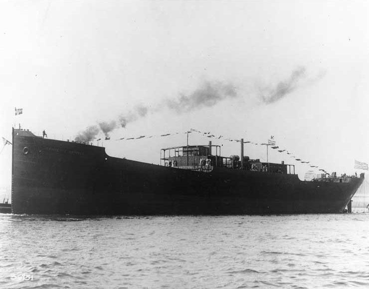 File:SS Jeannette Skinner (1917) launching.jpg