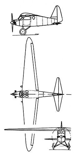 File:Peyret-Mauboussin PM X 3-view L'Aerophile-Salon 1934.jpg