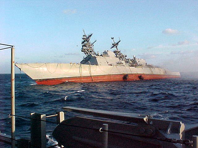 File:USS Caron sinking.jpg