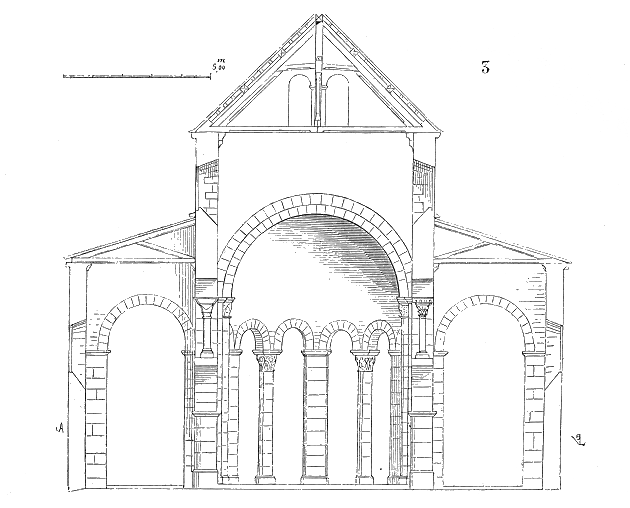 Section, Drawing from 1857, Scheinemporen