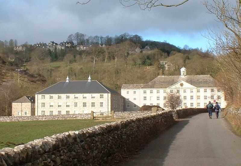 File:Cressbrook Mill - geograph.org.uk - 1704927.jpg