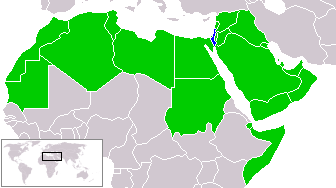 File:Israel and arab states map.png