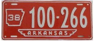 File:1938 Arkansas license plate.png