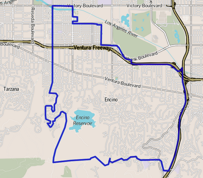 File:Map of Encino, Los Angeles, California.png