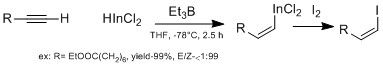 Oshima's group hydroindation method