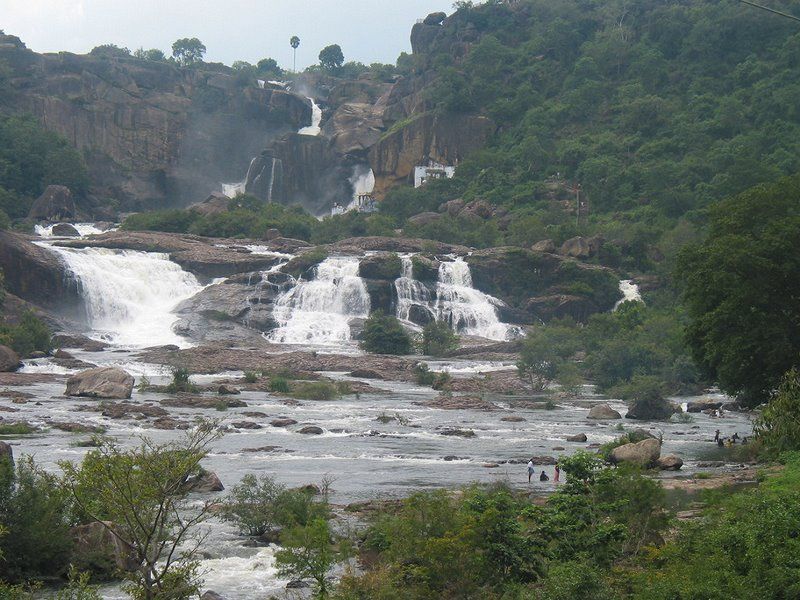 File:Agasthiar falls kalyani theertham.jpg