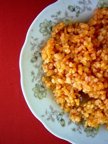 File:Bulgur on plate.jpg