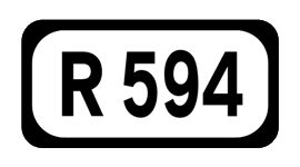 File:R594 Regional Route Shield Ireland.png