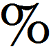 File:Percentsign in Poor Richard font.png